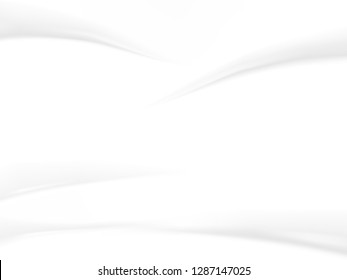 abstract background vector white and gray tone, wave overlapping with shadow modern concept, space for text or message web and book design