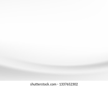 abstract background vector white and gray tone, wave overlapping with shadow modern concept, space for text or message web and book design