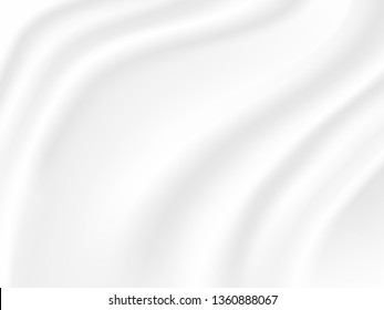 abstract background vector white and gray tone, wave overlapping with shadow modern concept, space for text or message web and book design