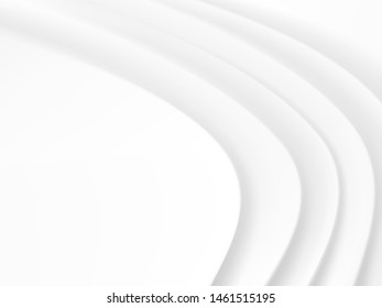 abstract background vector white and gray tone, wave overlapping with shadow modern concept, space for text or message web and book design