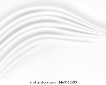 abstract background vector white and gray tone, wave overlapping with shadow modern concept, space for text or message web and book design