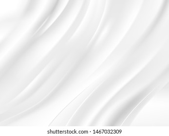 abstract background vector white and gray tone, wave overlapping with shadow modern concept, space for text or message web and book design