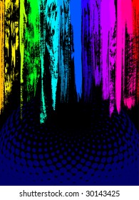 abstract background, vector  without gradient