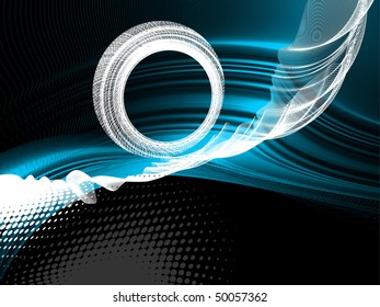 abstract background, vector  without gradient