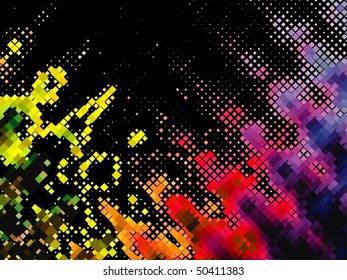 abstract background, vector without gradient