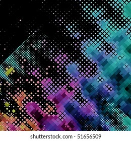 abstract background, vector without gradient