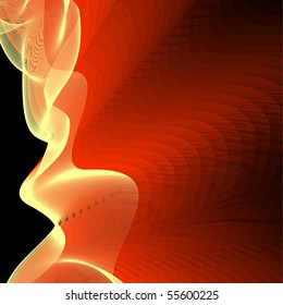 abstract background, vector  without gradient