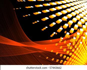 abstract background, vector  without gradient