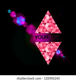Abstract background vector with your text