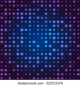 Abstract Background Vector.Futuristic technology style. Neon Sign . Futuristic Technology HUD Element . Elegant Abstract  background . Big data visualization .