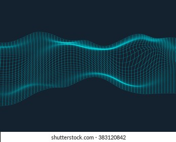 Abstract Background Vector.Futuristic technology style. Neon Sign . Futuristic Technology HUD Element . Elegant Abstract  background . Big data visualization .