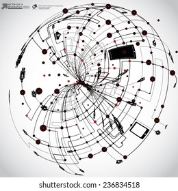 Abstract Background Vector-Interactive multimedia