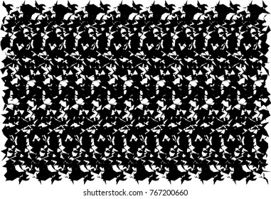 Abstract background vectort . Halftone effect