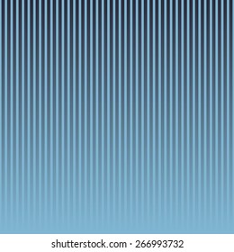 Abstract background with vertical blue stripes, template for modern card