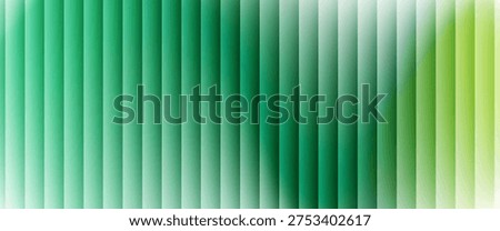 Abstract background with vertical green gradient stripes, smooth light shading, modern minimal pattern.