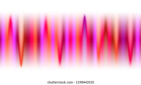 Abstract background with vertical movement in warm colors on white ground