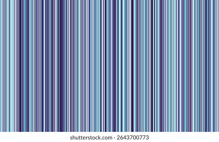 Abstract background of vertical, multicolored stripes in shades of blue and purple.  Perfect for website banners, presentations, or as a texture overlay.