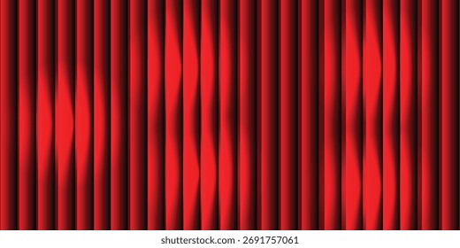 Fondo Abstractas con rayas de Vertical en transición de rojo claro a rojo oscuro y negro, creando un efecto de degradado. Líneas de Vertical de desvanecimiento cálido en un fondo negro oscuro, 