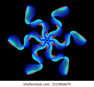 Abstract background with very cool floral pattern. Suitable for wallpaper and so on.