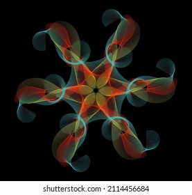 Fondo abstracto con un patrón floral muy fresco. Adecuado para papel pintado y demás.