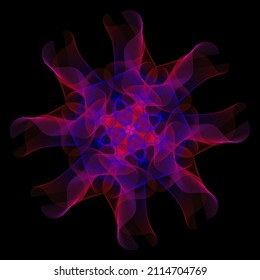 Abstract background with very cool floral pattern. Suitable for wallpaper and so on.