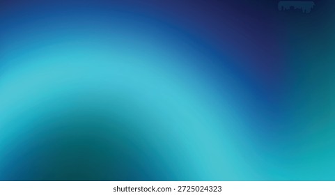 Fundo abstrato com tons vibrantes de azul, água e índigo profundo, apresentando ondas suaves e transições suaves e desfocadas. Uma mistura de cores luminosa ideal para cenários digitais modernos e projetos gráficos