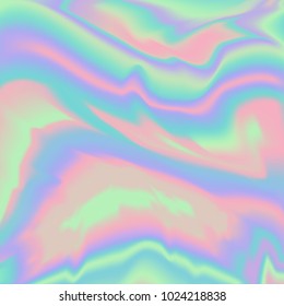 Abstract background with vibrant gradient holographic texture. Design template for covers, placards, posters, flyers, presentations, cards, banners, advertisement, identity. Vector illustration. Eps10