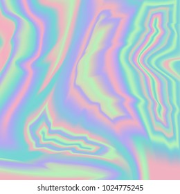Abstract background with vibrant gradient holographic texture. Design template for covers, placards, posters, flyers, presentations, cards, banners, advertisement, identity. Vector illustration. Eps10