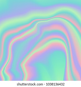 Abstract background with vibrant gradient holographic texture. Design template for covers, placards, posters, flyers, presentations, cards, banners, advertisement, identity. Vector illustration. Eps10