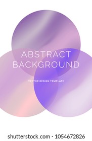Abstract background with vibrant gradient shapes. Design template for covers, placards, posters, flyers, presentations, cards, banners, advertisement, identity. Vector illustration. Eps10