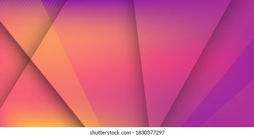 Abstract background with vibrant gradient. Vector background with gradient for banner, flyer, cover, business presentation...