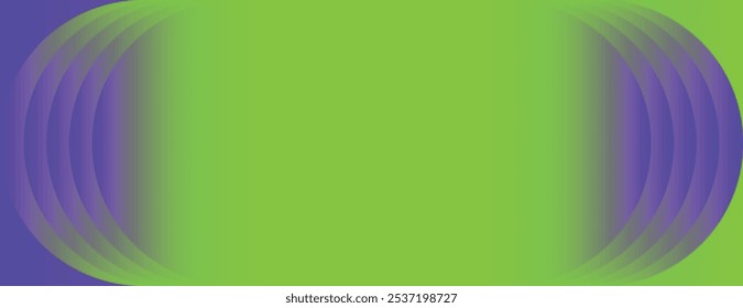 Abstract background with a vibrant green and purple gradient. The background features a smooth, layered texture with green and purple hues. Minimal abstract gradient graphic vector background 