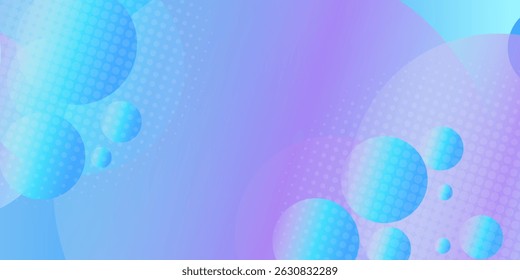 Abstract background with vibrant, iridescent orbs and a soft, gradient effect