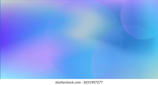 Fondo Abstractas con vibrantes orbes iridiscentes y un suave efecto degradado, EPS 10