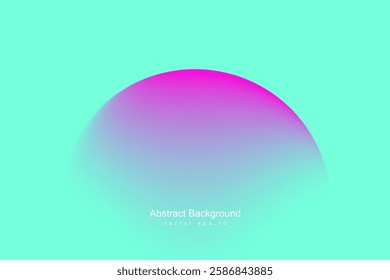 Abstract background with vibrant multi-color gradient and dynamic circle effect. Modern minimalist vector design in high-resolution EPS format. Ideal for branding, web, print, and creative projects.