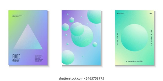 Abstract Background. Vibrant Placard. Minimal Shape. Blue Grain Triangle Set. Geometric Radial Template. Texture Holographic Poster. Hipster Banner. Purple Abstract Background