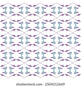 abstract background with vine flower ornaments