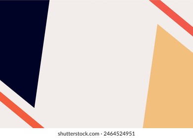 Abstrakter Hintergrund mit Vintage-Farben und Dreieck-Formen.