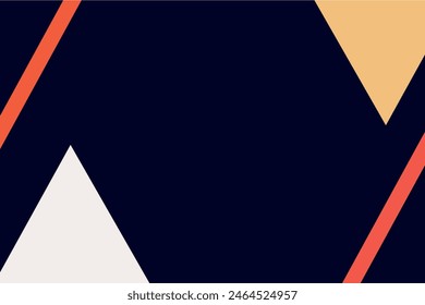Fondo Abstractas con colores vintage y Formas triangulares.