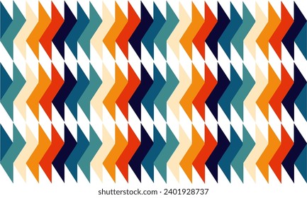 Abstract background with vintage curve vertical strip color lines endless pattern, seamless replete I get design for fabric printing, thunder 