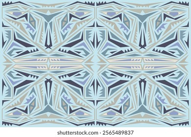 abstract background, vintage ethnic pattern, soft colored vector design
