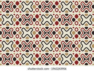 abstract background with vintage shapes
