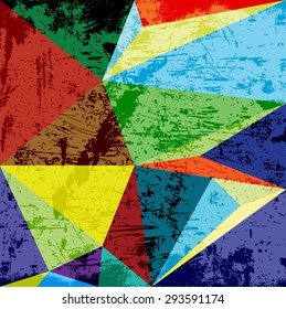 Abstract Background. Vintage Texture. Vector Illustration. 