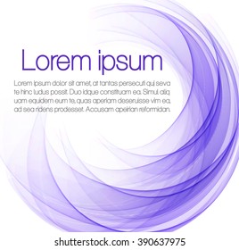 Abstract background with violet circles