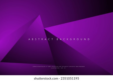 Abstract background Violet color with technology concept for template, poster, wallpaper, flyer design. Vector illustration