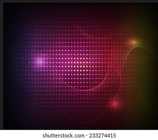 Abstract  background violet light