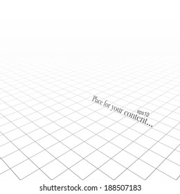 Abstract background of vision perspective, vector illustration