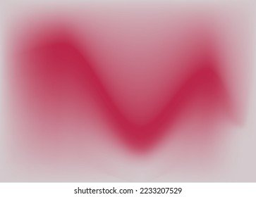 Abstract background in Viva Magenta color. Color of the year 2023. Minimalistic background with a soft gradient. Trend illustration.