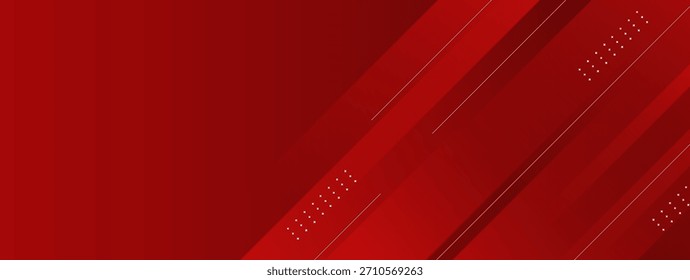 Fundo abstrato com gradientes vermelhos vívidos e formas em camadas diagonais, criando uma aparência de design forte, enérgico e moderno.