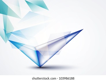 abstract background with volume figures